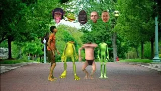 Dami to cosita alien_ jocker _ dancing frog - Correct head matching game - Magic video