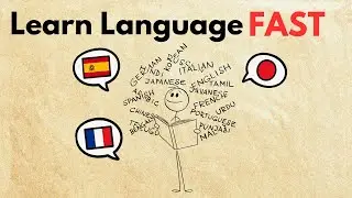 Learn ANY Language FAST for Life | 3 Steps to Become Fluent | Gyaani Stick HINDI