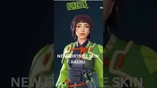 *NEW* KAERU SKIN NOW OUT IN FORTNITE ITEMSHOP! C6S3 STAR WARS #SHORTS #FORTNITE #FORTNITECLIPS
