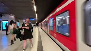 Ausfahrt eines ET 490 als S1 in Richtung Ohlsdorf