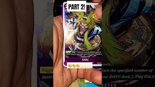 This is why we open packs! Although art hit off paramount War! #onepiece #onepiececommunity #fyp