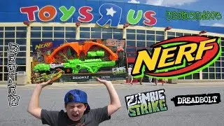 DREADBOLT Nerf Zombie Strike Crossbow / Arrows - Unboxing & Review