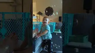 Baby Jack and the Bubbles #toddlers