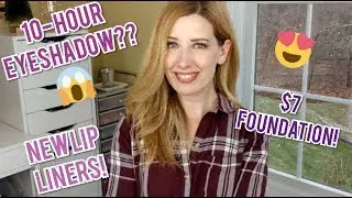 TESTING NEW MAKEUP | Mally Let It Snow, Doll 10, Rude Cosmetics