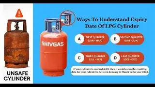 Expired or rusted LPG cylinders are dangerous; check dates, prevent rust, protect lives