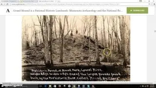The Lost History Of Grand Mound ~ MN Serpent Mound