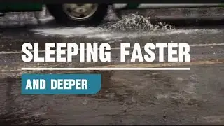 1,5 Hours of Heavy Rain on the Road | Rainy Highway Sounds for Deep Sleep & Relaxation