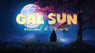 Gal Sun (Slowed + Reverb) | Aesthetic Punjabi Vibes 🌙 #trending #lofisong 