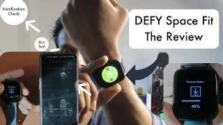 Defy space fit 🔥 Review #defy #smartwatch #budgetsmartwatch #techpoke