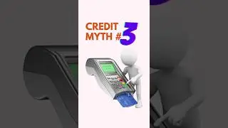 credit myth #3 #credit #creditscore #finance