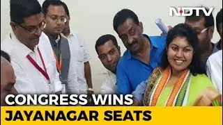 Congress Adds To Karnataka Tally, Wins Bengaluru's Jayanagar Seat