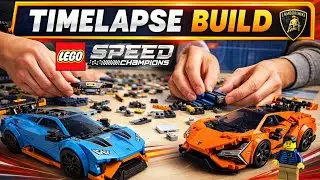 Construction LEGO Lamborghini Hurac&aacute;n STO &ndash; Speed Champions 🧱🔥