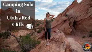 Solo Camping in St. George Utah's Red Cliffs