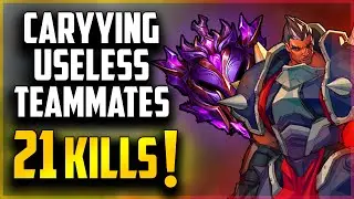 Trying to Carry the MOST USELESS TEAMMATES in MASTER Elo - RHOKU STREAM HIGHLIGHTS