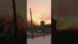 BEST OF Cincinnati Sunset | 30 Second Sunset for Sat, Jan 20, 2024 #meditation #sunset #timelapse