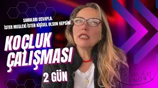 Koçluk Çalışmasının 2. Günü ve Çöp Adam Çalışması -Günün Mesajları. @AynurTümen