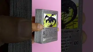 Shiny Silver Pokemon Cards #shorts #short #shortvideo #shortsvideo #youtubeshorts #pokemon #ytshorts