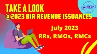 BIR Issuances and Tax Updates - July 2023 | 𝗣𝗧𝗔𝗕𝗖𝗣 𝗕𝘂𝘀𝗶𝗻𝗲𝘀𝘀 𝗖𝗼𝗮𝗰𝗵𝗶𝗻𝗴