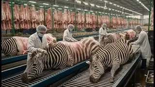 Inside the Zebra Leather Factory : How Zebra Leather Becomes a $30,000 Luxury Jacket &ndash; Full Process
