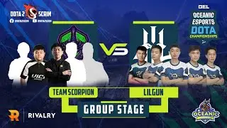 Team Scorpion vs Lilgun - Oceanic Esports Dota Championships - Group Stage - B02