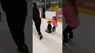 Ice skating with a penguin #mybloopers