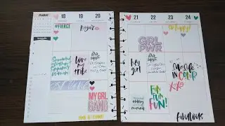 Plan With Me: March 18-24 || Empowered Women Empower Women
