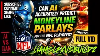 Can Ai Accurately Bet on NFL PARLAYS? Ai vs Man - Who Wins?