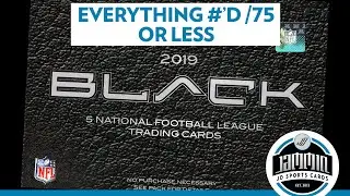 2019 Panini Black Football Box Break