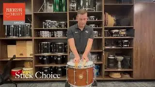 2025 KMEA Snare Drum Etudes Tutorial