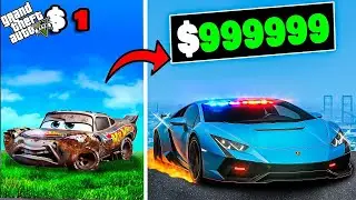 1$ TO 100000000$ When I crash Car it Upgrades in GTA 5