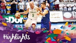 Hungary v Great Britain - Highlights - FIBA EuroBasket 2017 Qualifiers