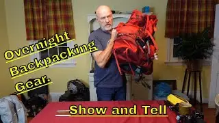Backpacking Gear show and tell (sorry for the length of the video)