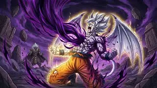 #14 Goku enters the Dark Prison, absorbing the Void energy to evolve his Dragon Form.