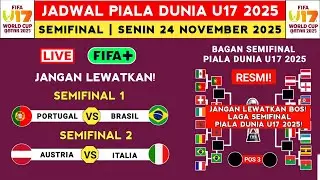 DI MULAI! Jadwal Semifinal Piala Dunia u17 2025 - Portugal vs Brasil - Klasemen Piala Dunia u17