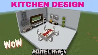 Best Kitchen Design | Minecraft Tutorial | Hindi/Urdu Gaming