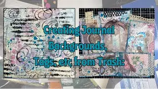 Turning Trash into Backgrounds for Journals