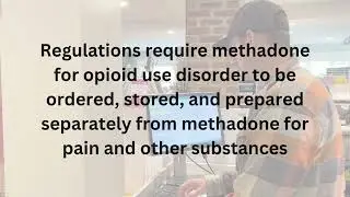 Expanding Access to Methadone for OUD - Model 1: Pharmacy-Based Medication Unit