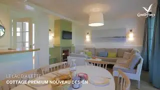H&eacute;bergements - Cottage Premium 6 personnes au domaine du Lac d'Ailette | Center Parcs