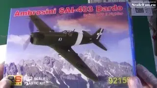 RS MODELS Ambrosini SAI-403 Dardo Italian WW II Fighter