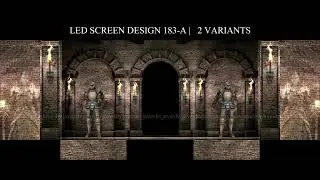 425. LED SCREEN DESIGN 183-A  |   2 Variants BY @VjAvesh
