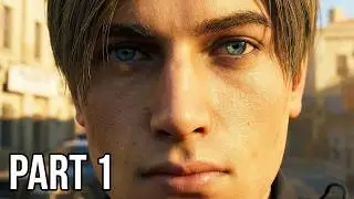 RESIDENT EVIL 2 REMAKE Gameplay Walkthrough Part 1 - RACCOON CITY POLICE DEPARTMENT