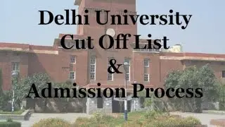 Delhi University Merit list 2021