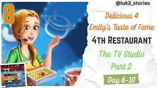 Delicious: Emily's Taste of Fame - 4th Restaurant [The TV Studio] - Part 2 - Walkthrough