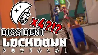 I GOT DISSIDENT *4* TIMES IN A ROW??? | LOCKDOWN Protocol Funny Gameplay!