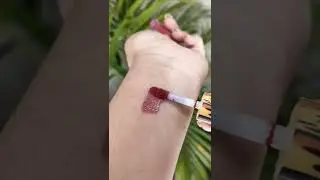 Sq liquid lipstick swatch #shorts #foryou
