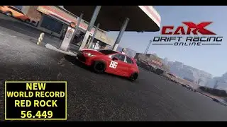 🔥WORLD RECORD at Red Rock! 🏜️ 56.449 | CarX Drift Racing🔥