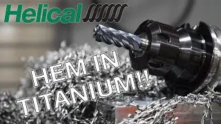 400 SFM IN TITANIUM with Helical's HVTI End Mill