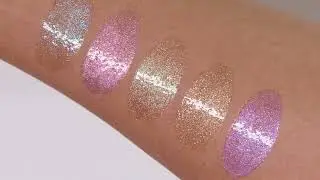 Holiday Makeup with Ethereal Eye Gloss 💖 #holidaymakeup #wintermakeup #eyemakeup