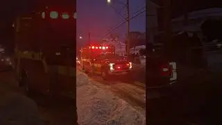 WHFD EMS AMBULANCE TRASPORTING A PATIENT FROM AN MVA