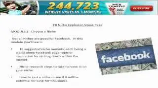 Fb niche explosion Review FB niche explosion